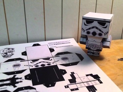 Star Wars cubeecraft papercraft stormtrooper