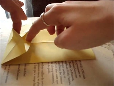 Tutoriel: marque-page coeur en origami