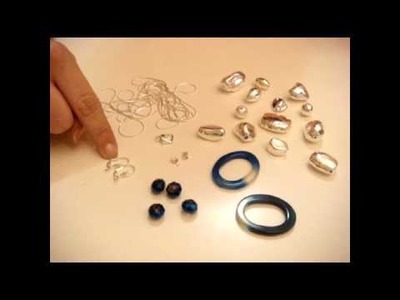 Video materiali Fantasy Craft per collana in agata blu