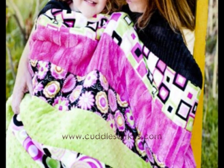 You can make the Perfect Minkee Cuddle Soft Quilt!