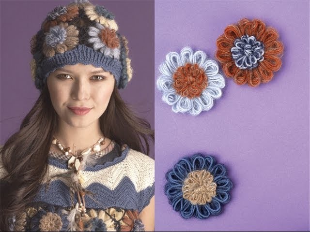 #10 Flower Hat, Vogue Knitting Early Fall 2011