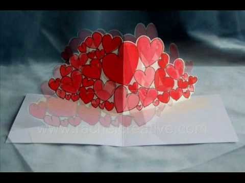 Allhearts Pop Up Card for Valentines