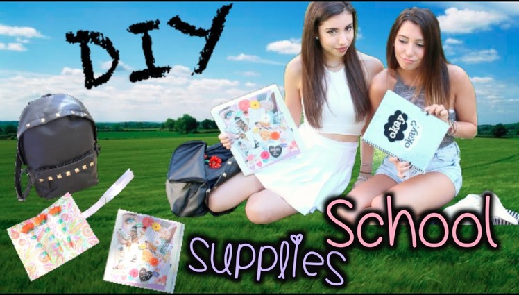 Back To School: DIY Tumblr Inspired School Supplies, Backpack, & Giveaway!