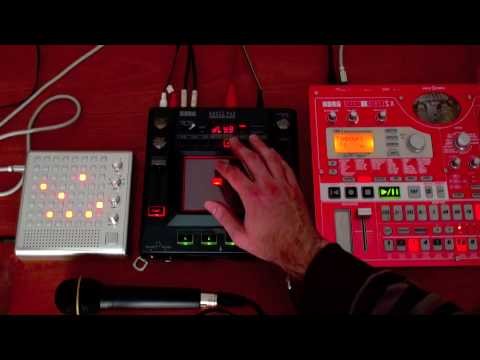 BLIPTRONIC MIDI SYNCH TO ELECTRIBE!? - it's DIY CV synch!