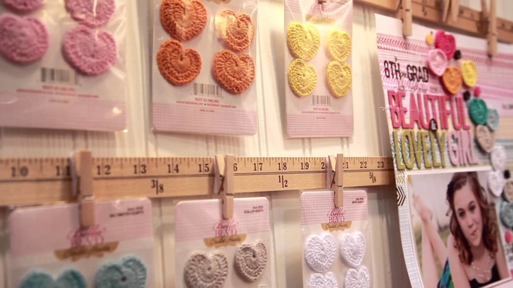 CHA 2013 - Bella Blvd - Sand and Surf, Crochet Hearts, Freestyle Sophisticates, and Designer Tapes