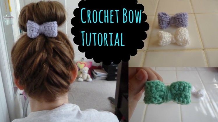 Crochet Bow Tutorial (Beginner)