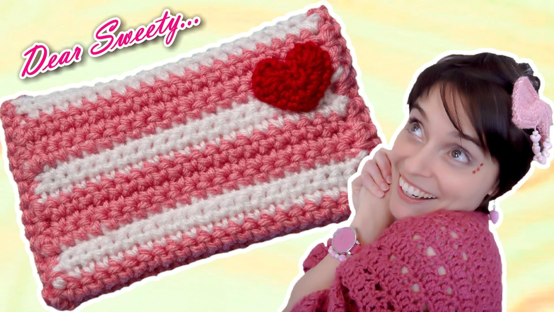 Crochet Envelope Tutorial - Perfect for a Gift Card!