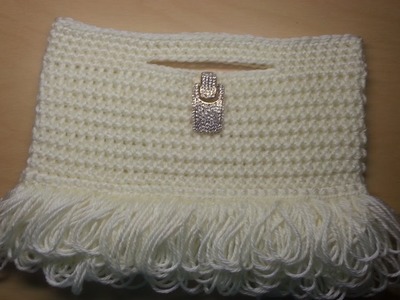 Crochet this cute Loopy Stitch Clutch Handbag DIY Pattern #3
