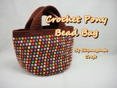 Crochet Tutorial - Pony Bead Tote Bag