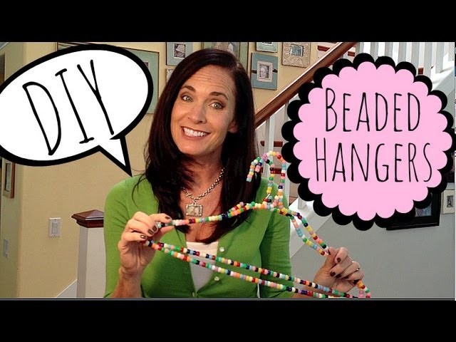 DIY Beaded Hangers | by Michele Baratta