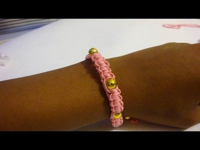 DIY Beaded Helloberry Inspired Friendship Bracelet Tutorial