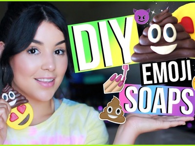 DIY Emoji Soap! Easy Melt & Pour Emoji Soap Tutorial!