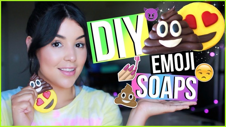 DIY Emoji Soap! Easy Melt & Pour Emoji Soap Tutorial!