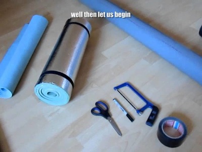 DIY : How To Make A Foam Roller