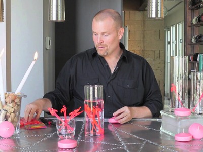 DIY Ideas: Use Pink Floating Candles To Shake Up Your House Look!
