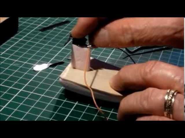 DIY.-MICRO AIR BOAT. Construction Tutorial.- Toy From Trash