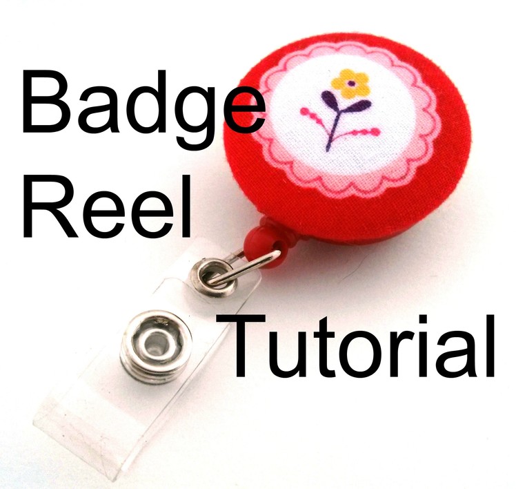 DIY Retractable ID Badge Reel Tutorial