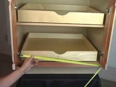 DIY Rollout Shelf Measure Guide