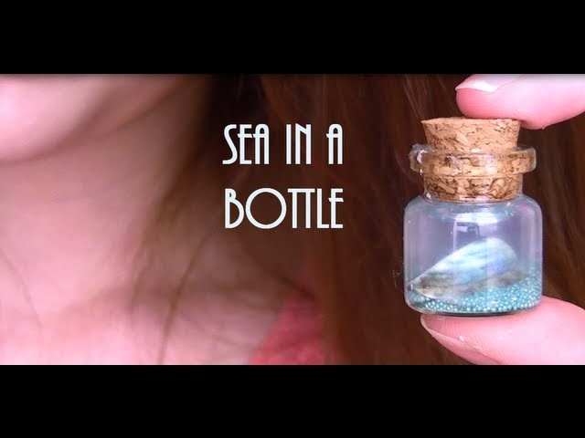 DIY: Sea in a bottle (Kawaii!)