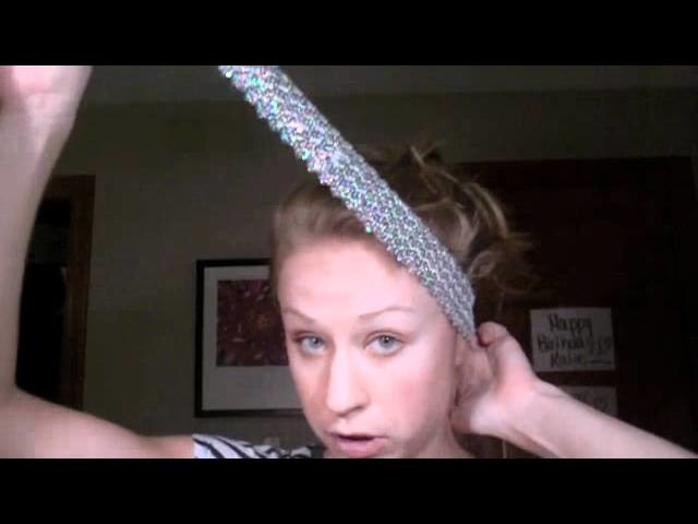 DIY: Sequined Stretch Headband!