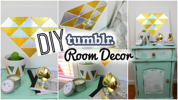 DIY Spring Room Decor: Tumblr Inspired!
