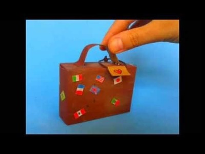 DIY. Suitcase candy box ♥ Manualidades. Maleta de Dulces