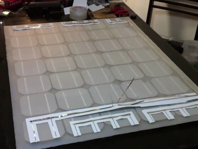 DIY Vacuum laminated solar panel