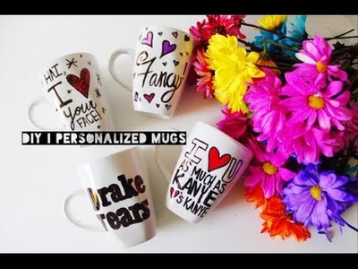 DIY| (Valentine's Day) Personalized Coffee Mugs