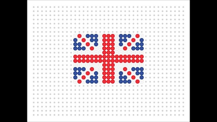 Hama Bead UK Flag (Flag Series #1)