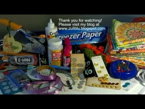 How to Attach a Grommet to make a gift tag & My favorite Craft Supplies Day 7