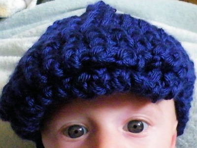 How To Loom Knit a Flat Cap