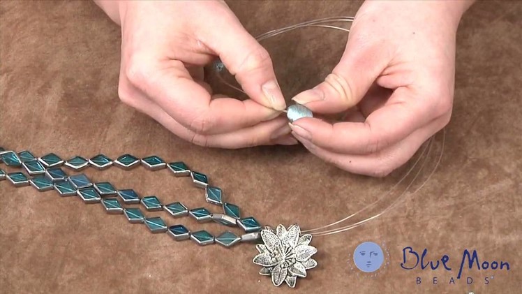 How to Make a Glass Foil Necklace