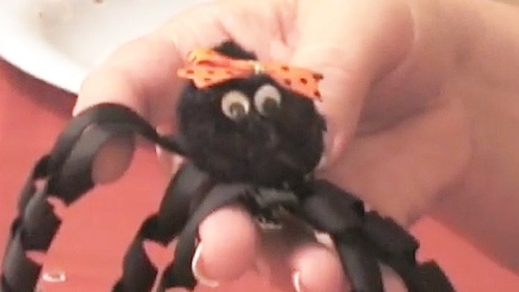 How To Make A Spider Hair Clip