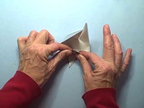 How to Make an Origami Crane Star