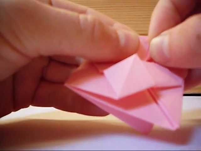 How to make an origami heart