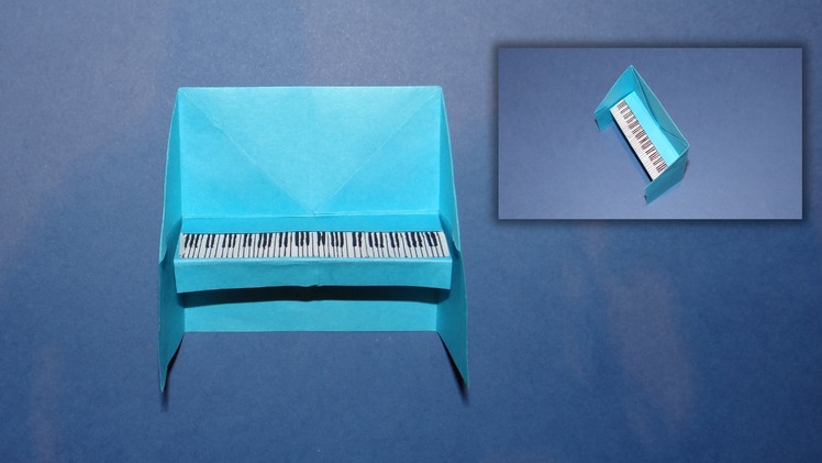 How To Make An Origami Piano