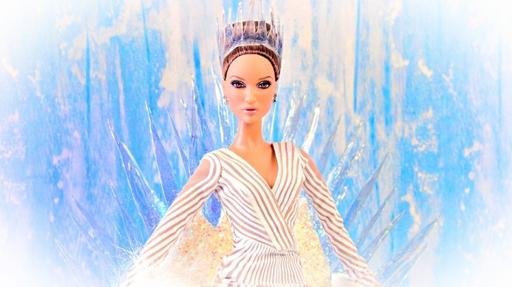 How to Make Doll Icicles, Ice Crown & Ice Throne - Doll Crafts