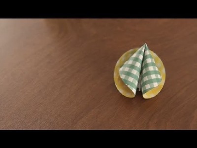 How to Make Paper Fortune Cookies : Paper Art Projects