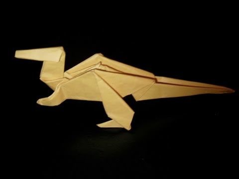 Origami dinosaur