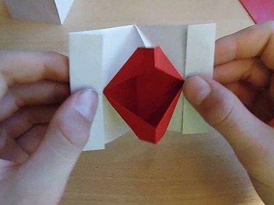 Origami mit Christian: Kussmund (kiss lips, speaking mouth)