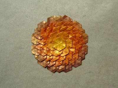 Origami Time Lapse: Spread Hexagons (Eric Gjerde)