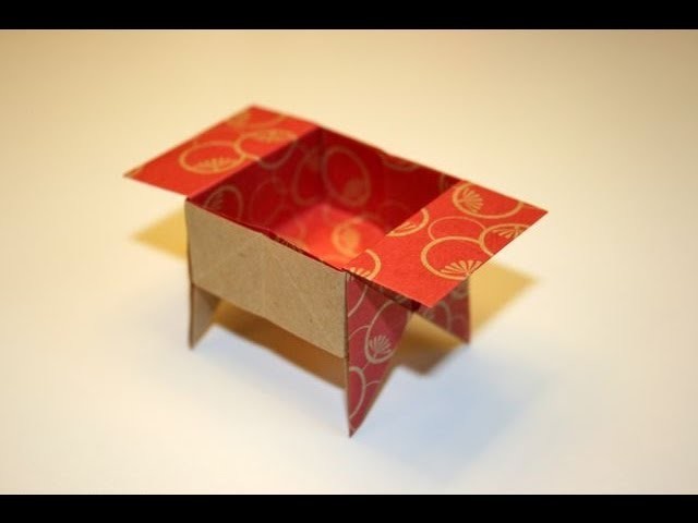 Origami tutorial - Candy Dish