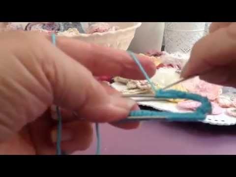 Quick tutorial on crochet paper clips.
