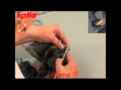 Roma (Applique by knitting.Aplicación a media)
