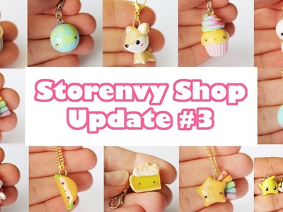 Shop Update #3 (Polymer Clay Charms)