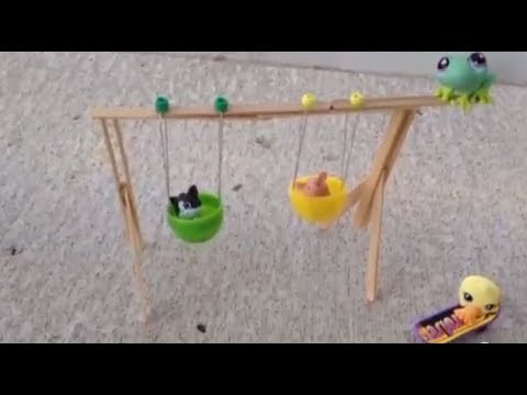 The Doll Game Crafts- Swing Set