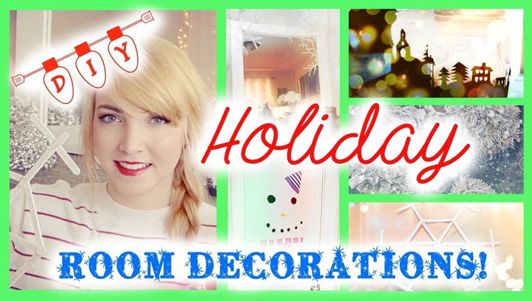 3 Holiday DIY Projects! | Room Decorations