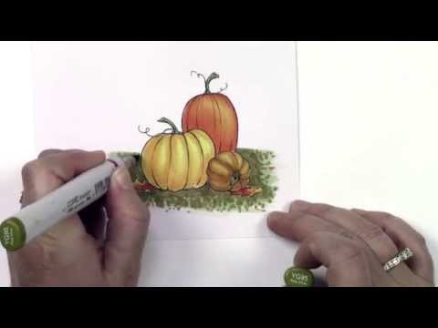 Copic In The Craft Room: Grounding An Image