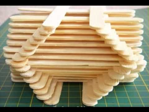 Craft ideas with popsicle sticks