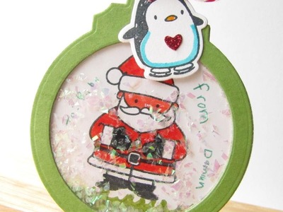 {Crafts for Kids} Holiday Shaker Tag
